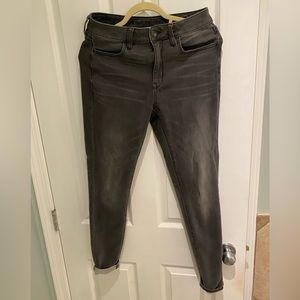 Super soft grey/black jeans